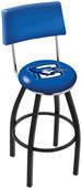 Creighton Univ Swivel Back Black/Chrome Bar Stool Creighton Univ Swivel Back Black/Chrome Bar Stool