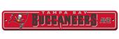 BSI NFL Tampa Bay Buccaneers Plastic Street Sign BSI NFL Tampa Bay Buccaneers Plastic Street Sign