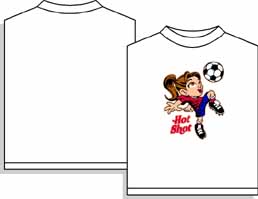 CLOSEOUT Hot Shot soccer tshirt gifts