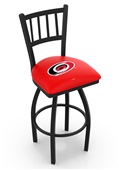 NHL Carolina Hurricanes Jailhouse Swivel Bar Stool NHL Carolina Hurricanes Jailhouse Swivel Bar Stool