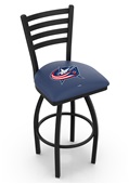 Columbus Blue Jackets Ladder Swivel Bar Stool Columbus Blue Jackets Ladder Swivel Bar Stool