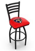 NHL Florida Panthers Ladder Swivel Bar Stool NHL Florida Panthers Ladder Swivel Bar Stool