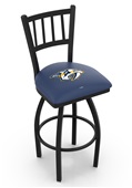 NHL Nashville Predators Jailhouse Swivel Bar Stool