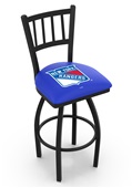 NHL New York Rangers Jailhouse Swivel Bar Stool NHL New York Rangers Jailhouse Swivel Bar Stool