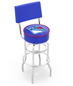 NHL New York Rangers Double-Ring Back Bar Stool