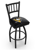 NHL Pittsburgh Penguins Jailhouse Swivel Bar Stool NHL Pittsburgh Penguins Jailhouse Swivel Bar Stool