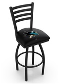NHL San Jose Sharks Ladder Swivel Bar Stool NHL San Jose Sharks Ladder Swivel Bar Stool