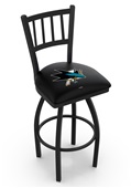 NHL San Jose Sharks Jailhouse Swivel Bar Stool NHL San Jose Sharks Jailhouse Swivel Bar Stool