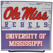 Illumasport Univ Mississippi Light Up Car Sticker