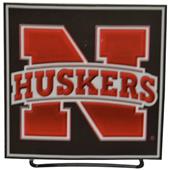Illumasport Univ of Nebraska Light Up Car Sticker