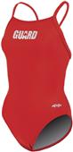 Xtra Life Team Solid V-2 Back Lifeguard Swimsuit