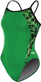 Poly Fusion Galaxy Splice String Back Swimsuit