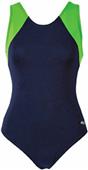 Dolfin Aquashape Moderate Lap Swimsuit Color Block