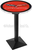 Holland Corvette C6 Square Base Pub Table (Rd Top) Holland Corvette C6 Square Base Pub Table (Rd Top)