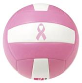 Baden NBCF Pink/White Synthetic Volleyballs C/O