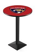 Holland NHL Florida Panthers Square Base Pub Table Holland NHL Florida Panthers Square Base Pub Table