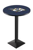 NHL Nashville Predators Square Base Pub Table NHL Nashville Predators Square Base Pub Table