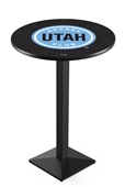 Holland NHL Arizona Coyotes Square Base Pub Table Holland NHL Arizona Coyotes Square Base Pub Table