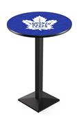 NHL Toronto Maple Leafs Square Base Pub Table NHL Toronto Maple Leafs Square Base Pub Table