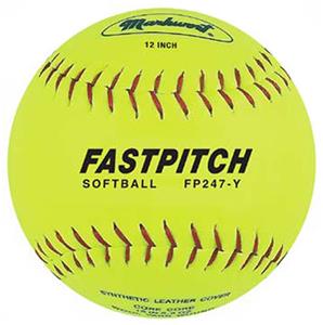 Markwort 12" Genuine Leather Fastpitch Softballs 