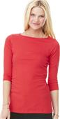 Bella+Canvas Womens Jersey 1/2 Sleeve Boatneck Tee Bella+Canvas Womens Jersey 1/2 Sleeve Boatneck Tee