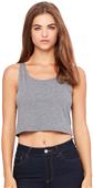 Bella+Canvas Womens Poly-Cotton Crop Tank Bella+Canvas Womens Poly-Cotton Crop Tank