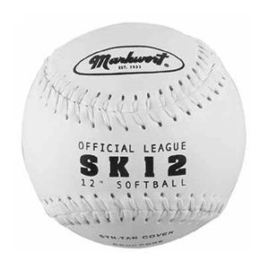 Markwort SK12-W 12" Synthetic Leather Softballs