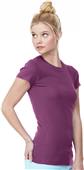 Bella+Canvas Women Sheer Mini Rib Short Sleeve Tee Bella+Canvas Women Sheer Mini Rib Short Sleeve Tee