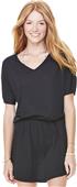 Bella+Canvas Womens Flowy V-Neck Dress Bella+Canvas Womens Flowy V-Neck Dress
