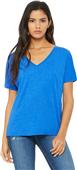 Bella+Canvas Flowy Simple V-Neck Tee Bella+Canvas Flowy Simple V-Neck Tee