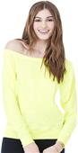 Bella+Canvas Flowy Long Sleeve Off Shoulder Tee Bella+Canvas Flowy Long Sleeve Off Shoulder Tee