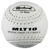 Markwort MLT10 10" Leather Cork Core Softballs Markwort MLT10 10" Leather Cork Core Softballs