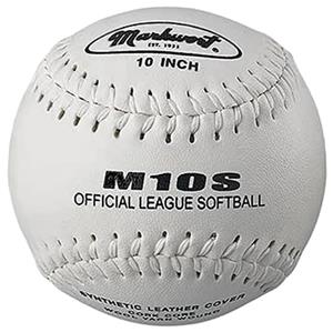 Markwort M10S 10" Synthetic Cover Softballs