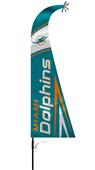BSI NFL Miami Dolphins Feather Flag