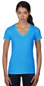 Anvil Women's Missy Fit Fashion V-Neck SS Tee Anvil Women's Missy Fit Fashion V-Neck SS Tee