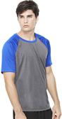 Alo Sport Mens Performance Short Sleeve Raglan Tee Alo Sport Mens Performance Short Sleeve Raglan Tee