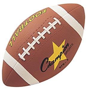 Champion Sports Junior Size Rubber Footballs