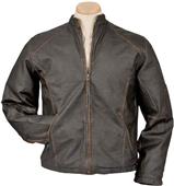 Burk's Bay Mens Retro Jacket w/Vintage Napa Finish Burk's Bay Mens Retro Jacket w/Vintage Napa Finish