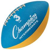 Champion 3 lb. Intermediate Trainer Footballs Champion 3 lb. Intermediate Trainer Footballs