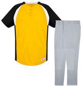 Gravity Two-Button Baseball Jersey Uniform Kits Gravity Two-Button Baseball Jersey Uniform Kits