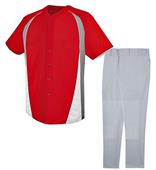 High 5 Ace Baseball Full Button Jersey Uniform Kit High 5 Ace Baseball Full Button Jersey Uniform Kit