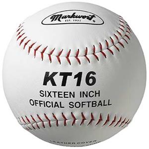 Markwort 16" KT16 Large Leather Cover Softballs
