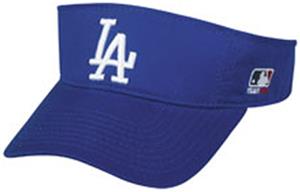 MLB Pre-Curved Los Angeles Dodgers Visor