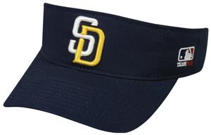 MLB Pre-Curved San Diego Padres Visor