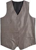 Edwards Womens Paisley Brocade Vests Edwards Womens Paisley Brocade Vests