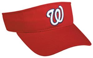 MLB Pre-Curved Washington Nationals Visor