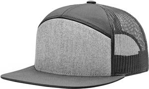 7 panel trucker cap