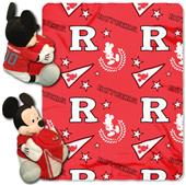 Northwest NCAA Rutgers Mickey Hugger Throw