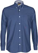 Big Bang Apparel Men Moon Oxford Long Sleeve Shirt Big Bang Apparel Men Moon Oxford Long Sleeve Shirt