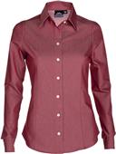 Big Bang Apparel Womens L/Sleeve Euro Twill Shirts Big Bang Apparel Womens L/Sleeve Euro Twill Shirts